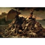 Lienzo 'La balsa de la Medusa' de Théodore Géricault